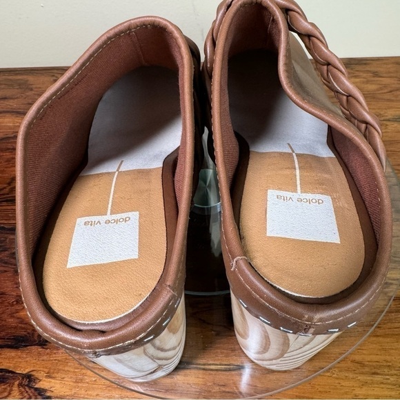 Dolce Vita Hila Braided Clog - saddle leather - size 11 - Picture 15 of 16